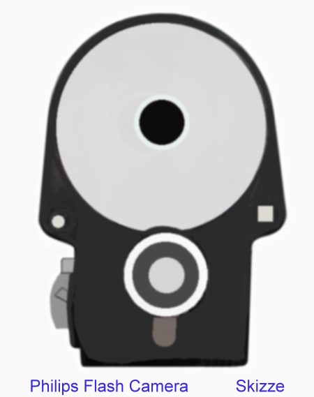 Philips Flash Camera Skizze